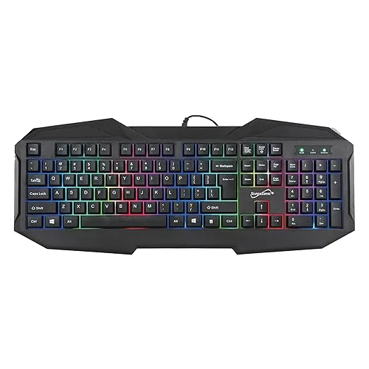 Supersonic SC-440GK 4 in 1 RGB Color Gaming Kit USB Gaming Keyboard, 6D Glowing Mouse, Mouse Pad and Headset Gaming Bundle for Gamer/Computer PC Game/PS4/PS5/XBox -Stylish & Durable Design