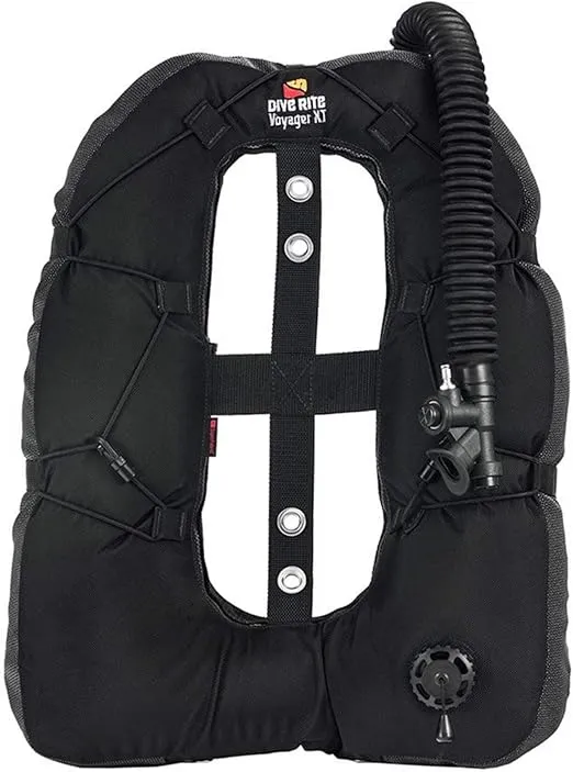 Dive Rite Voyager XT Armored Wing for Single Tank Diving Only 12" and 16" Elbow