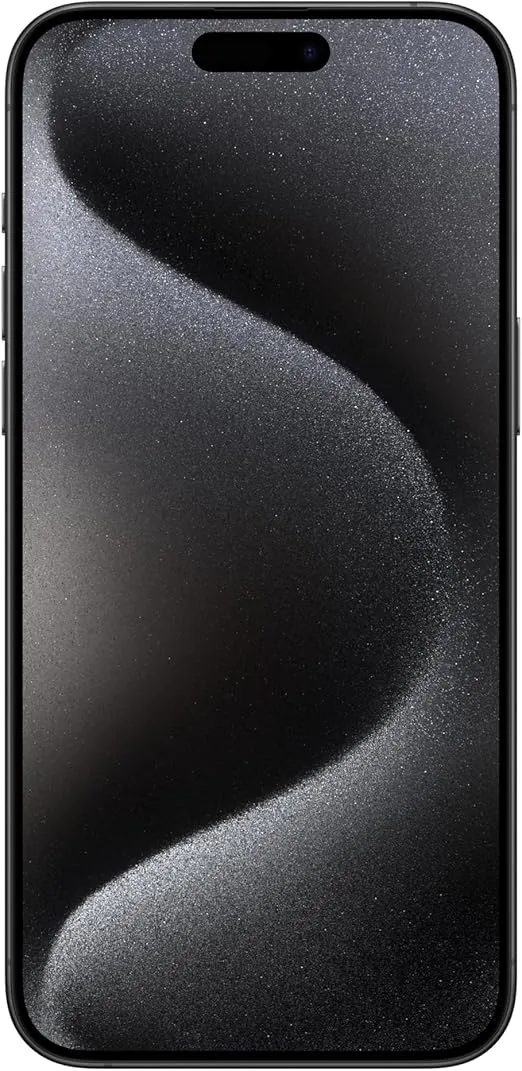 Apple iPhone 15 Pro Max, 256GB, Black Titanium - Unlocked (Renewed)