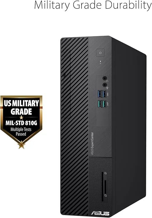 ASUS ExpertCenter D5 Small Form Factor Desktop PC, Intel Core i7-13700, 16GB DDR4 RAM, 1TB PCIe SSD, Windows 11 Pro, Black, D500SE-AH704