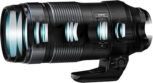 OM SYSTEM OLYMPUS M.Zuiko Digital 100-400mm F5.0-6.3 IS For Micro Four Thirds System Camera, Outdoor Bird Wildlife, Weather Sealed Design, Telephoto Compatible with Teleconverter