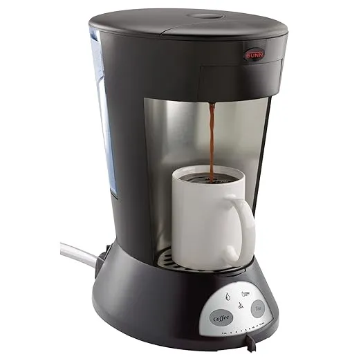 BUNN 35400.0009 MCA My Cafe Black Automatic Pod Brewer Single Serve (120V/60/1PH)