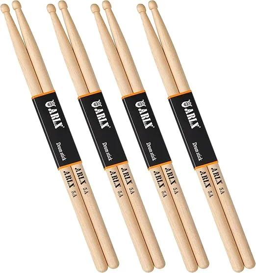 Drum sticks 5A Maple Drumsticks 4 Pair