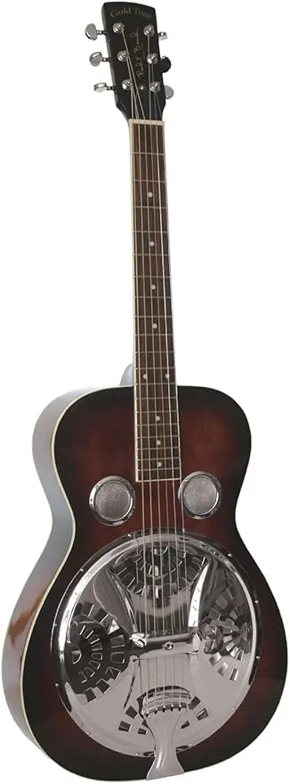 Gold Tone Paul Beard Signature Series PBR Roundneck Resonator Guitar (Vintage Mahogany)