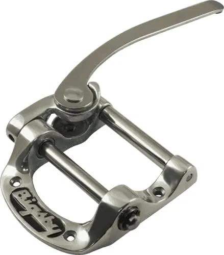 Bigsby B5LH Vibrato Tailpiece, Polished Aluminum, Left Handed