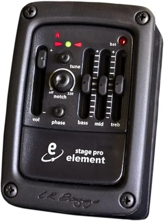 LR Baggs StagePro Onboard Guitar Pickup System w/Element Pickup