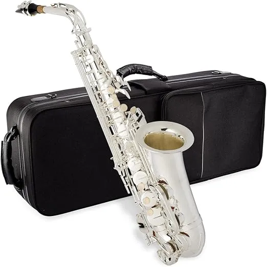 Jean Paul AS-400SP Student Alto Saxophone - Silver-Plated