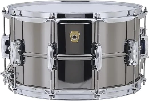 Ludwig Black Beauty Snare Drum - 8 Inches X 14 Inches