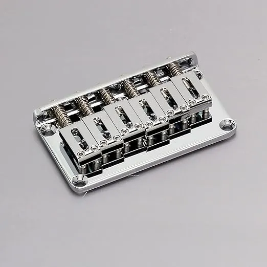 Bridge - Gotoh, GTC102, Hardtail for fixed-bridge Strats, Color: Chrome