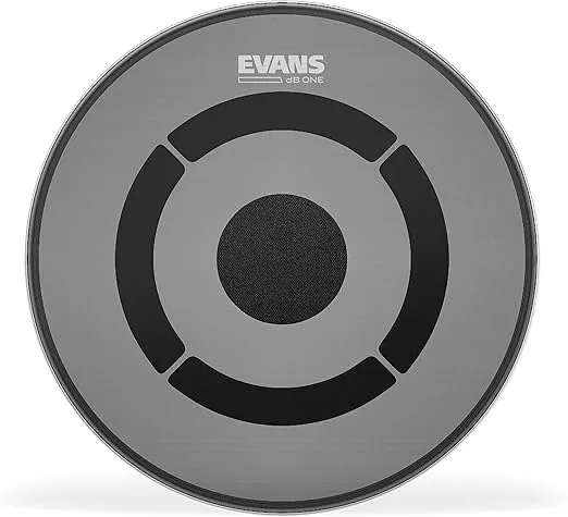 Evans Drum Heads - dB One Drum Head - Reduces Volume - Balanced, True-to-Kit Tones - 14 inch