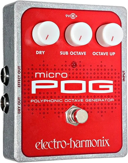 Electro-Harmonix Micro POG Polyphonic Octave Generator Pedal