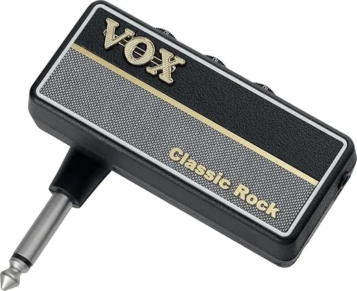 VOX AP2CR amPlug 2 Classic Rock Guitar/Bass Headphone Amplifier Black