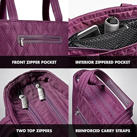 Fit & Fresh 2-in-1 Insulated Lunch & Travel Tote