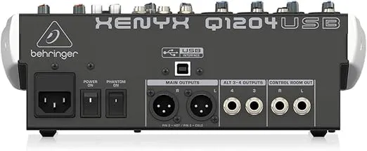 Behringer Xenyx Q1204USB Mixer with USB