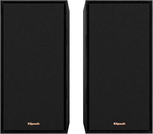 Klipsch R-50PM Powered Speakers with 5.25" Woofers, Black