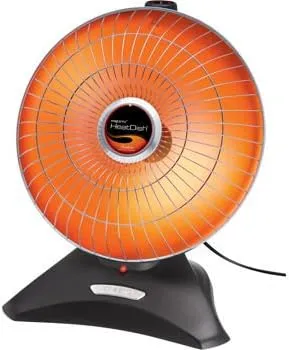 Presto, Heatdish Plus Parabolic Heater 120 Volts Ac, 1000 Watts, Infinite Switch Technology with Multiple Heat Settings Compare Product