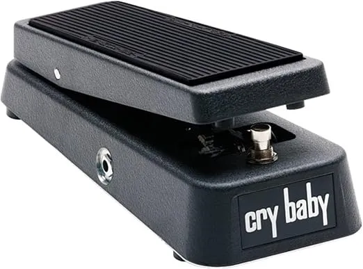 Dunlop Crybaby GCB-95 Classic Wah Pedal Bundle with 2 Patch Cables and 6 Assorted Dunlop Picks