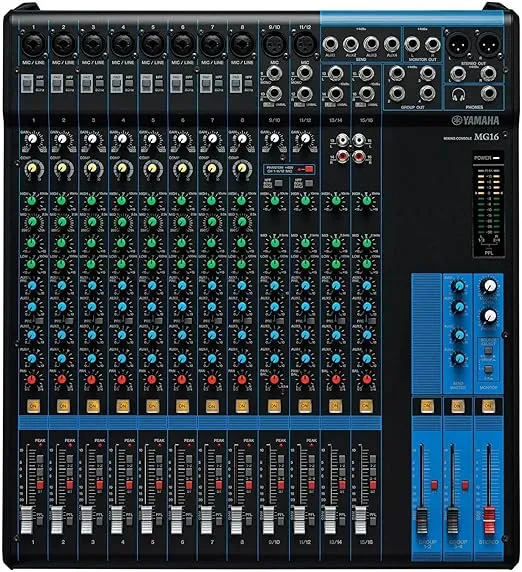 Yamaha MG16 16-Input 6-Bus Mixer