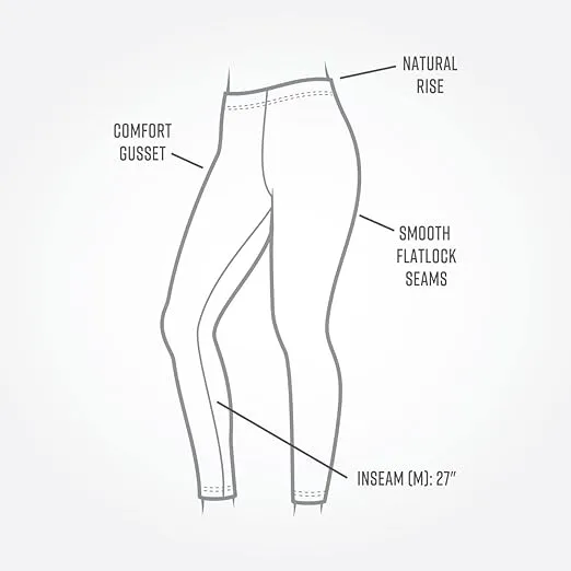 Maggie's Organic Cotton Ankle Leggings - Base Layer Leggings