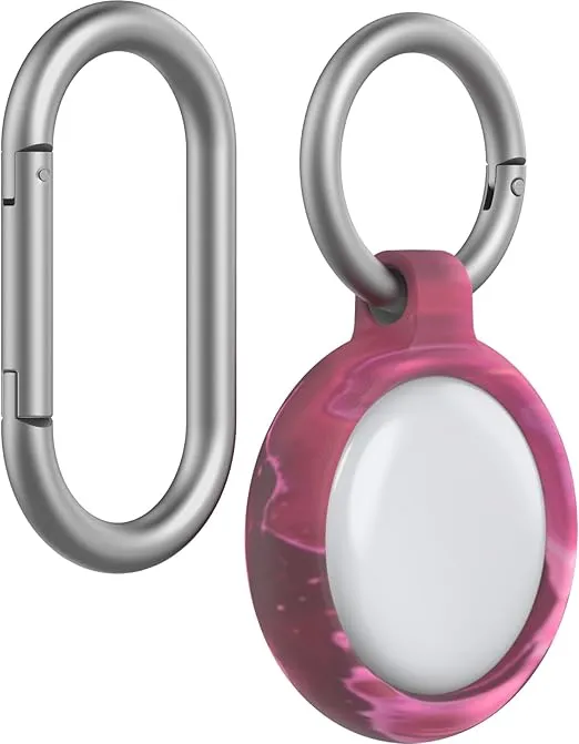 OtterBox - AirTag Case - Secure & Protective AirTag Holder, Easy Installation & Snug Fit, Incudes Durable Carabiner (Mars Graphic)