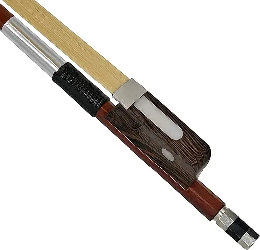 AB-100B Brazilwood Student French Bass Bow - 1/4 Size