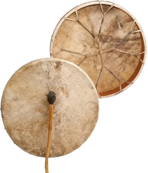 Shaman drum Cow plain 20", Frame Drum, handmade