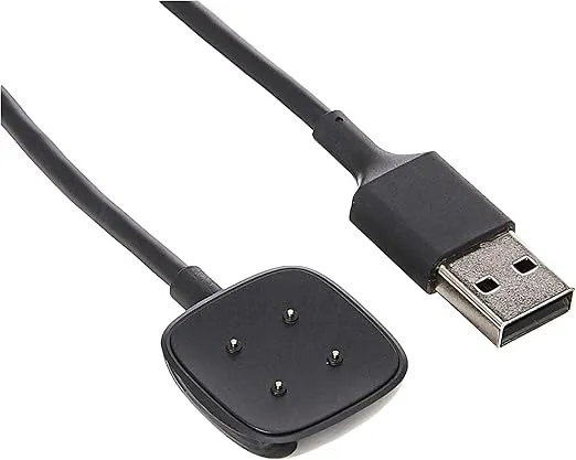 Fitbit Sense and Versa 3 Charging Cable for Smart Watch, Official Product