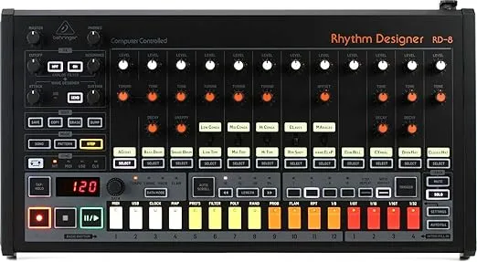 Behringer Rhythm Designer RD-8 Analog Drum Machine