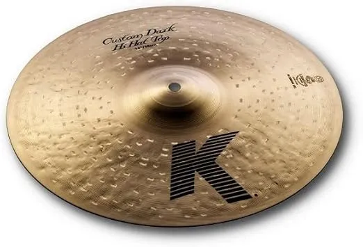 Zildjian 14" K Custom Dark HiHat - Top