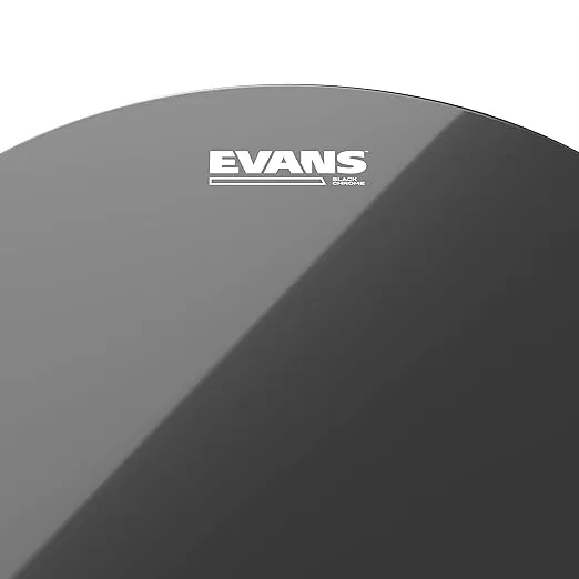 Evans Drum Heads - Black Chrome Tompack, Rock (10 inch, 12 inch, 16 inch)