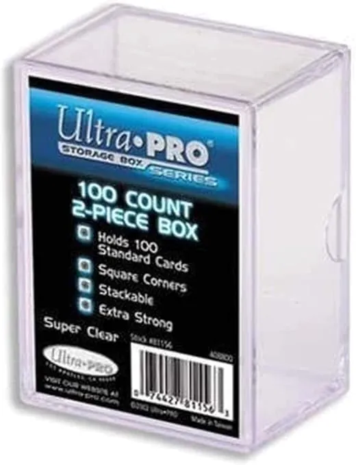 Ultra Pro 100-Count 2-Piece Case