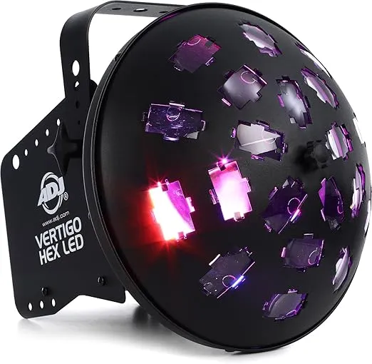 ADJ Products Vertigo HEX LED Stage Lights, Black