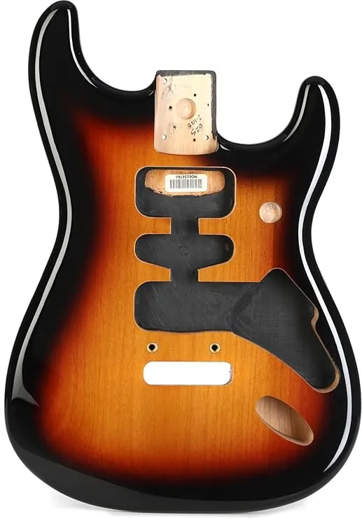 Fender Deluxe Series Stratocaster Body, Alder, 3-Color Sunburst