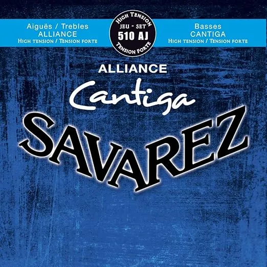 Savarez 510AJ Nylon Classical Guitar Strings, High Tension