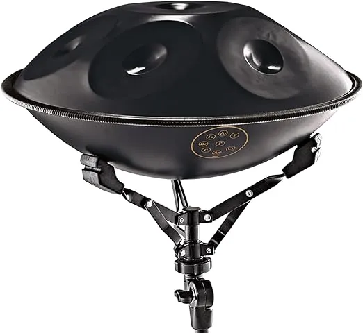 Meinl Sonic Energy Handpan Stand, Standard Size — Safely and Securely Holds Your Instrument at a Comfortable Level — NOT Made in China — Height and Angle Adjustable, 2-Year Warranty (HPS)