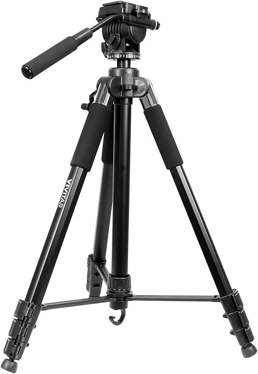 Vivitar 82-inch 7082 Photo/Video Tripod & Case