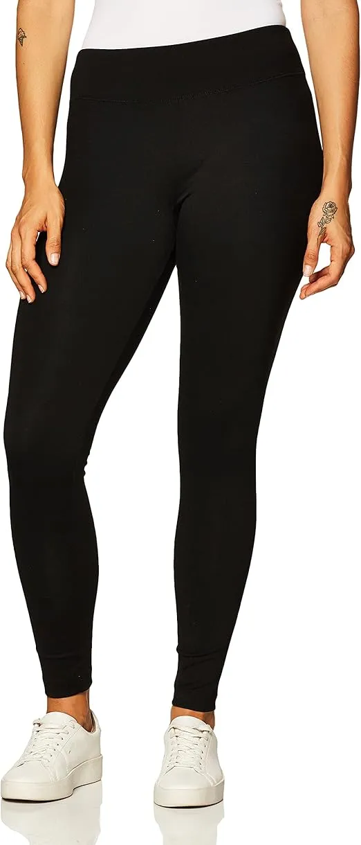 Danskin Women's Signature Wide Waist Yoga Ankle Leggings