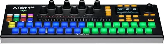 PreSonus ATOM SQ Hybrid MIDI Keyboard/Pad Performance and Production Controller with Studio One Artist and Ableton Live Lite DAW Recording Software