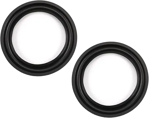 Fielect 12 Inch Speaker Foam Edge Surround Rings Replacement Parts for Speaker Repair or DIY 2pcs