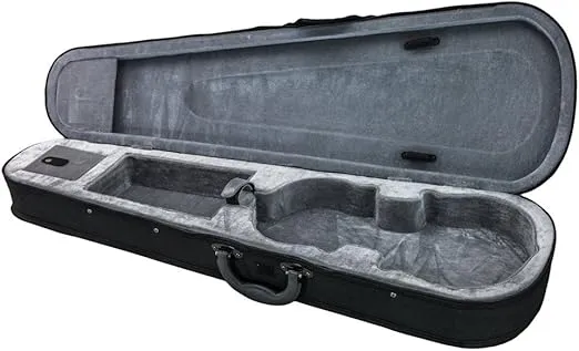 SKY Violin Triangle Case Lightweight 1/8 Size Black Color