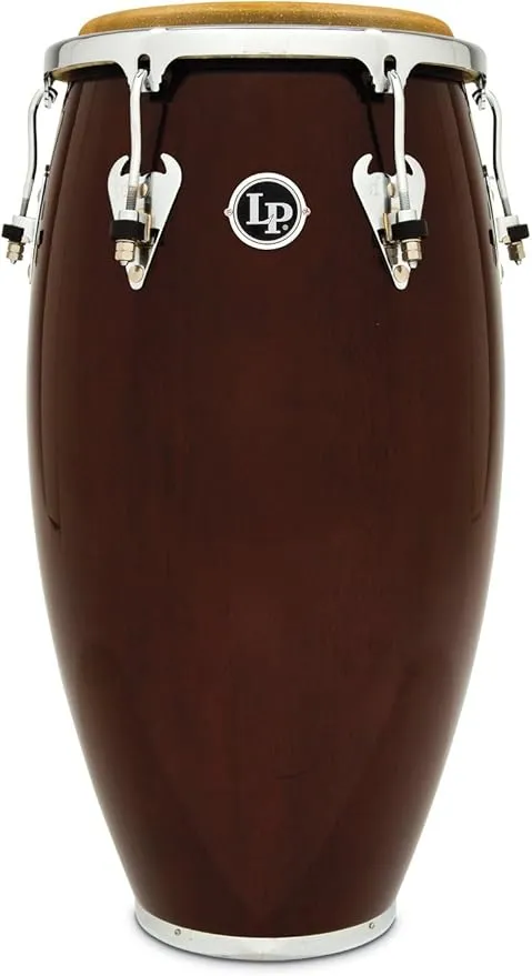 LP Matador M752S-W Wood 11 3/4" Conga (Dark Brown/Chrome)