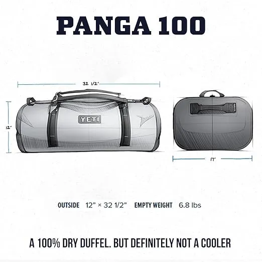 YETI Panga 50 Airtight Waterproof Submersible Duffel Bag