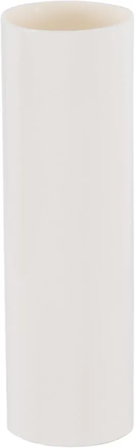 B&P Lamp® 12" Ht., White Plastic Candle Cover, Standard Base