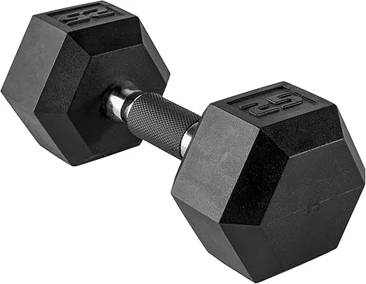 CAP Barbell Coated Hex Dumbbell Weight | Multiple Options