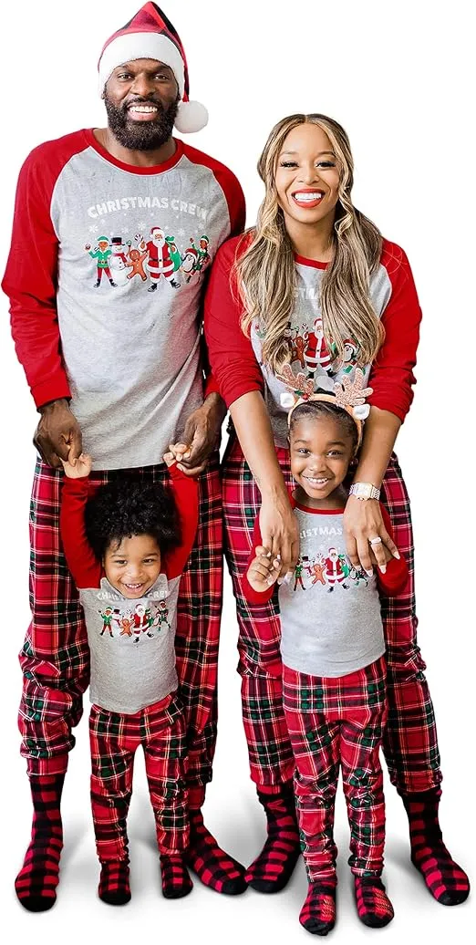 The Children’s Place Family Matching, Christmas and Holiday Pajama Sets, Cotton