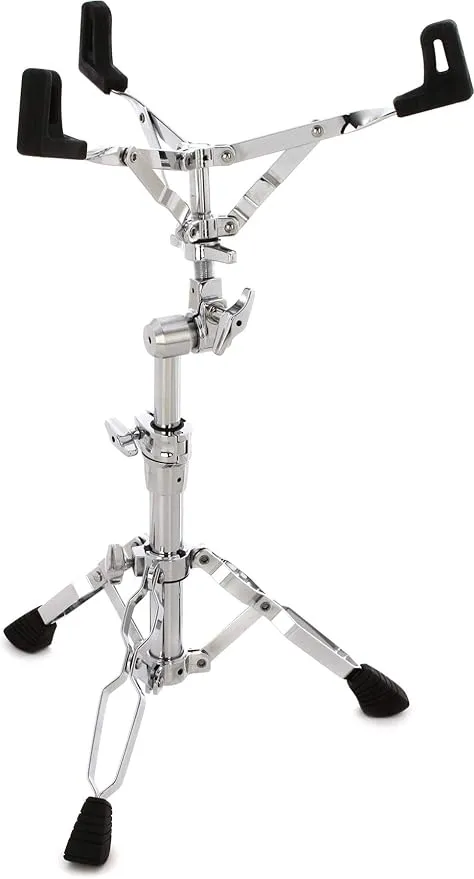 Pearl S930 Double-Braced Snare Drum Stand with Gearless UniLock Basket Tilter, Heavy Double Braced Legs, and Adjustable Gripping Basked for 10" to 14" Snare Drums.