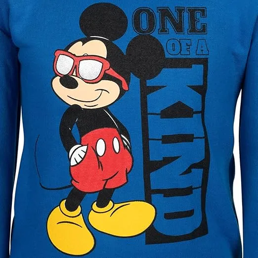 Disney Mickey Mouse Fleece Pullover Hoodie Infant to Big Kid