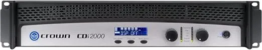 Crown CDi 2000 Two-Channel, 800-Watt @ 4Ω, 70V/140V Power Amplifier