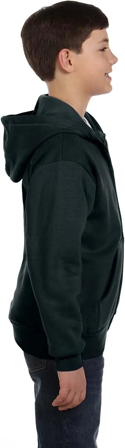 Hanes Youth ComfortBlend Full-Zip Hood 7.8 oz