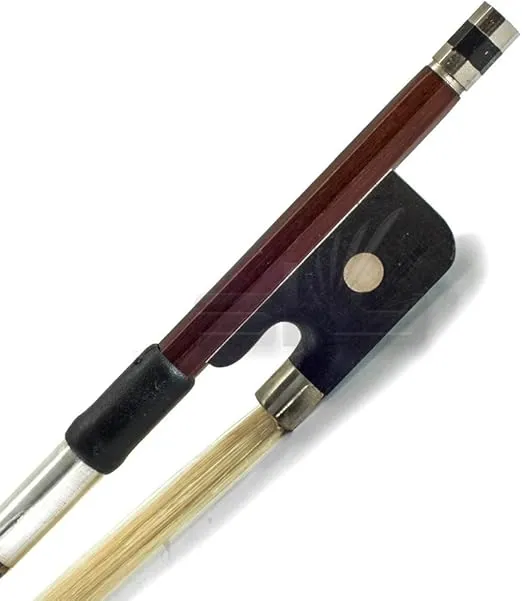 SKY 4/4 Full Size Cello Bow Round Stick Ebony Frog Brazil Wood Mongolian Horsehair Well Balanced